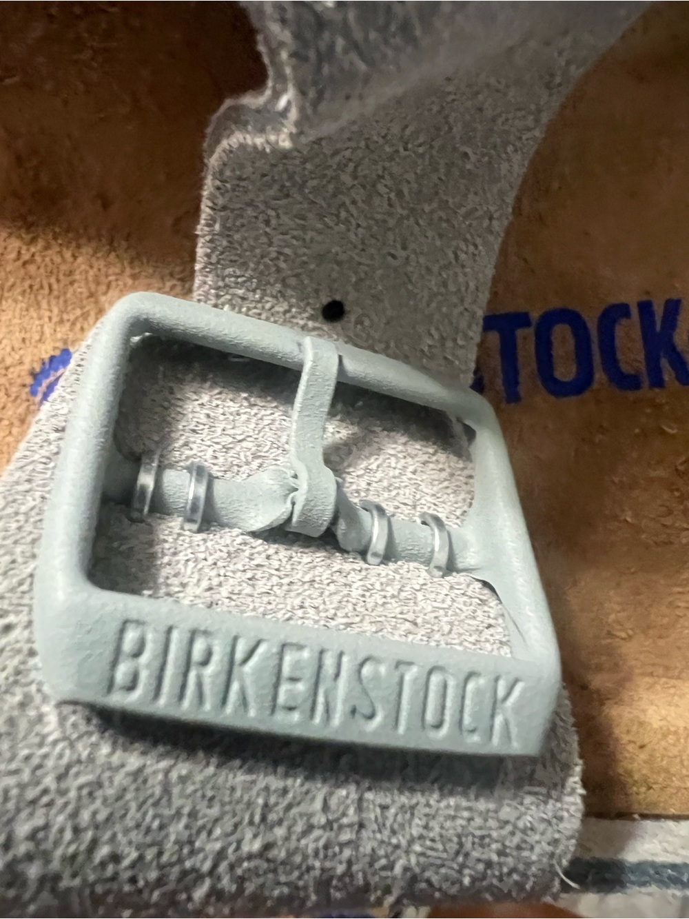 Birkenstock Arizona Soft Footbed Sandals in Sage Green - Picture 7 of 11